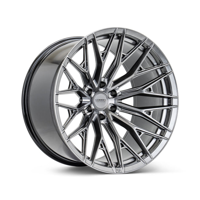 Vossen HFX-6 24x10 - 6x139.7 - ET25 - Deep - 106.1 - Hyper Black Wheel
