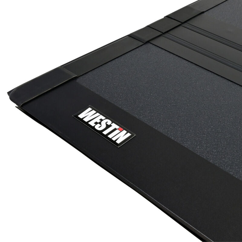 Westin 14-19 Chevrolet/GMC 1500/2500/3500 6ft. 7in. Bed Hard Tri-Fold Tonneau Cover - Black