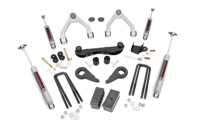 Rough Country 2-3 Inch Suspension Lift Kit Rear Blocks 95-99 Tahoe/Yukon