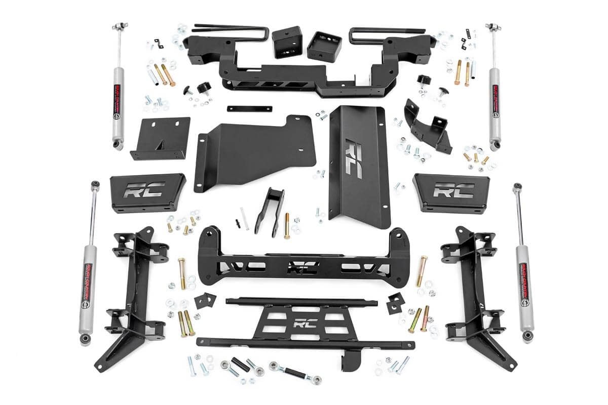 Rough Country 6 Inch Suspension Lift Kit 88-00 K2500/3500 PU 4WD