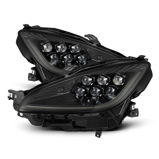 AlphaRex 21-23 Toyota GR86 / Subaru BRZ NOVA-Series LED Projector Headlights - Alpha Black