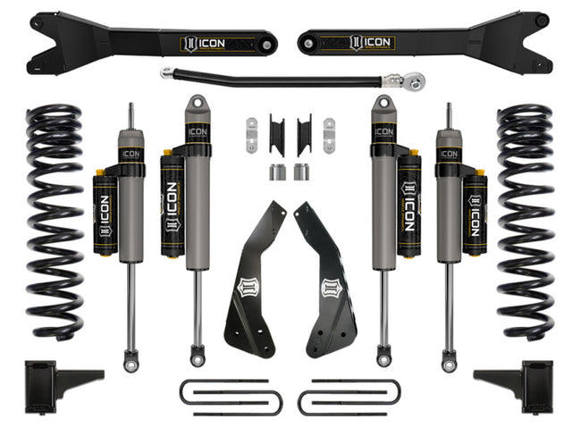 ICON 11-16 Ford F250/F350 4.5in Stage 4 Suspension System w/ Radius Arms