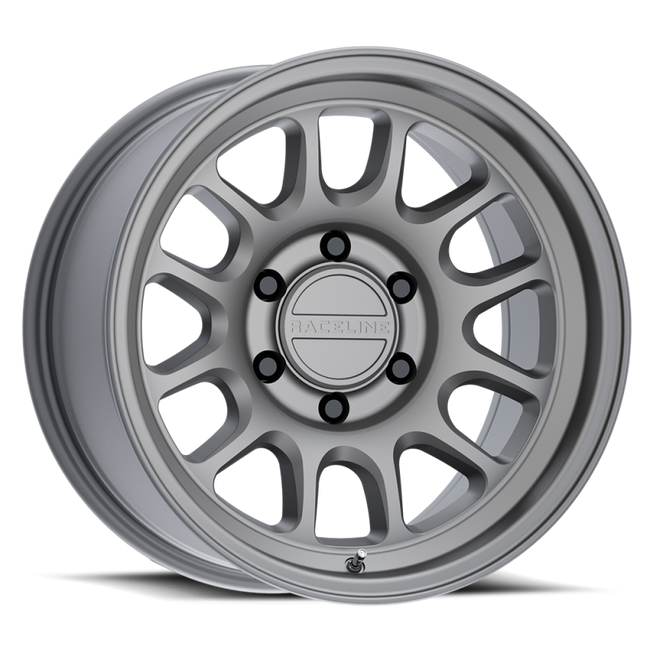 Raceline 958T Rogue 17x8in.5 / 6x139.7 BP / 35mm Offset / 106.1mm Bore - Titanium Wheel