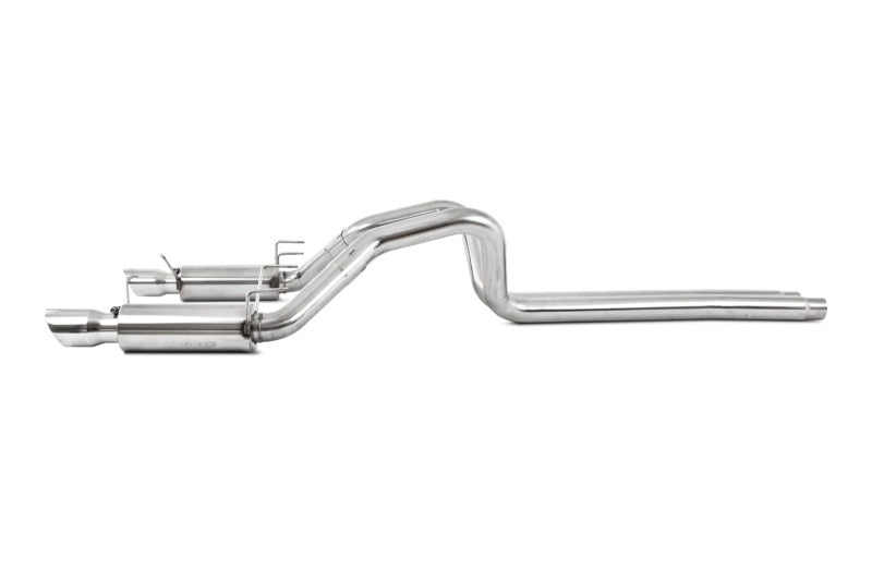 MBRP 11-14 Ford Mustang GT 5.0L Dual Split Rear Race Version T409 3in Cat Back Exhaust System