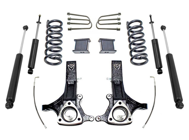 MaxTrac 02-08 Dodge RAM 1500 2WD 5.7L V8 Hemi 7in/4in MaxPro Spindle Lift Kit w/MaxTrac Shocks