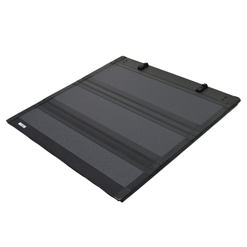 Westin 14-19 Chevrolet/GMC 1500/2500/3500 6ft. 7in. Bed Hard Tri-Fold Tonneau Cover - Black