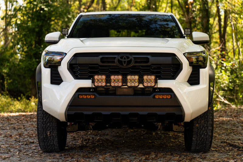 Diode Dynamics 2024 Toyota Tacoma SS5 Grille CrossLink Lightbar Kit - Pro Yellow Combo