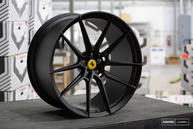 Vossen x Novitec NF9 21x9 ET:30 Satin Black Ferrari GTC4Lusso / FF Front Wheel