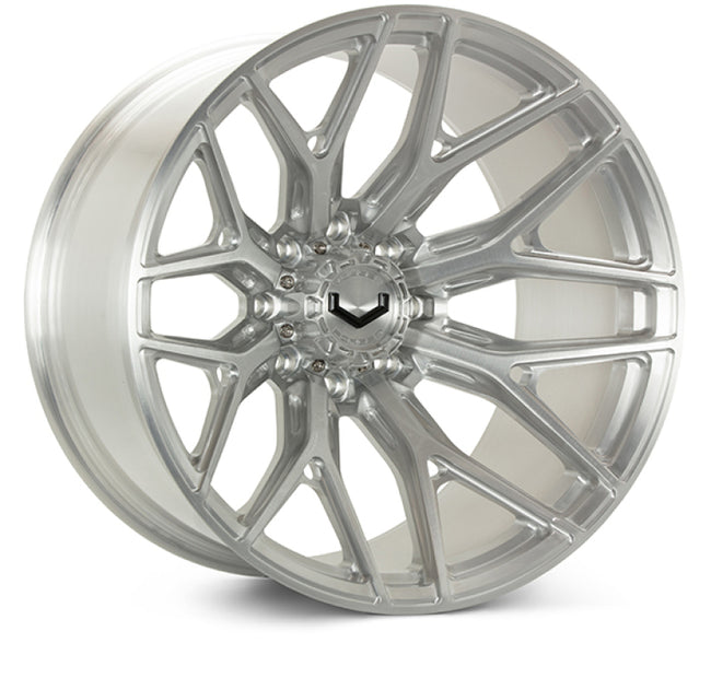 Vossen VFX-03 22x9.5 - 6x139.7 - ET20 - Deep - 78.1 - Brushed Gloss Clear Wheel
