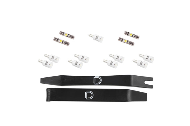 Diode Dynamics 11-21 Jeep Grand Cherokee Interior LED Kit Cool White Stage 1
