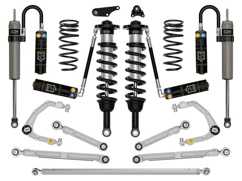 ICON 24-26 Toyota Tacoma 1.25-3in Lift Stage 12 Suspension System - Billet