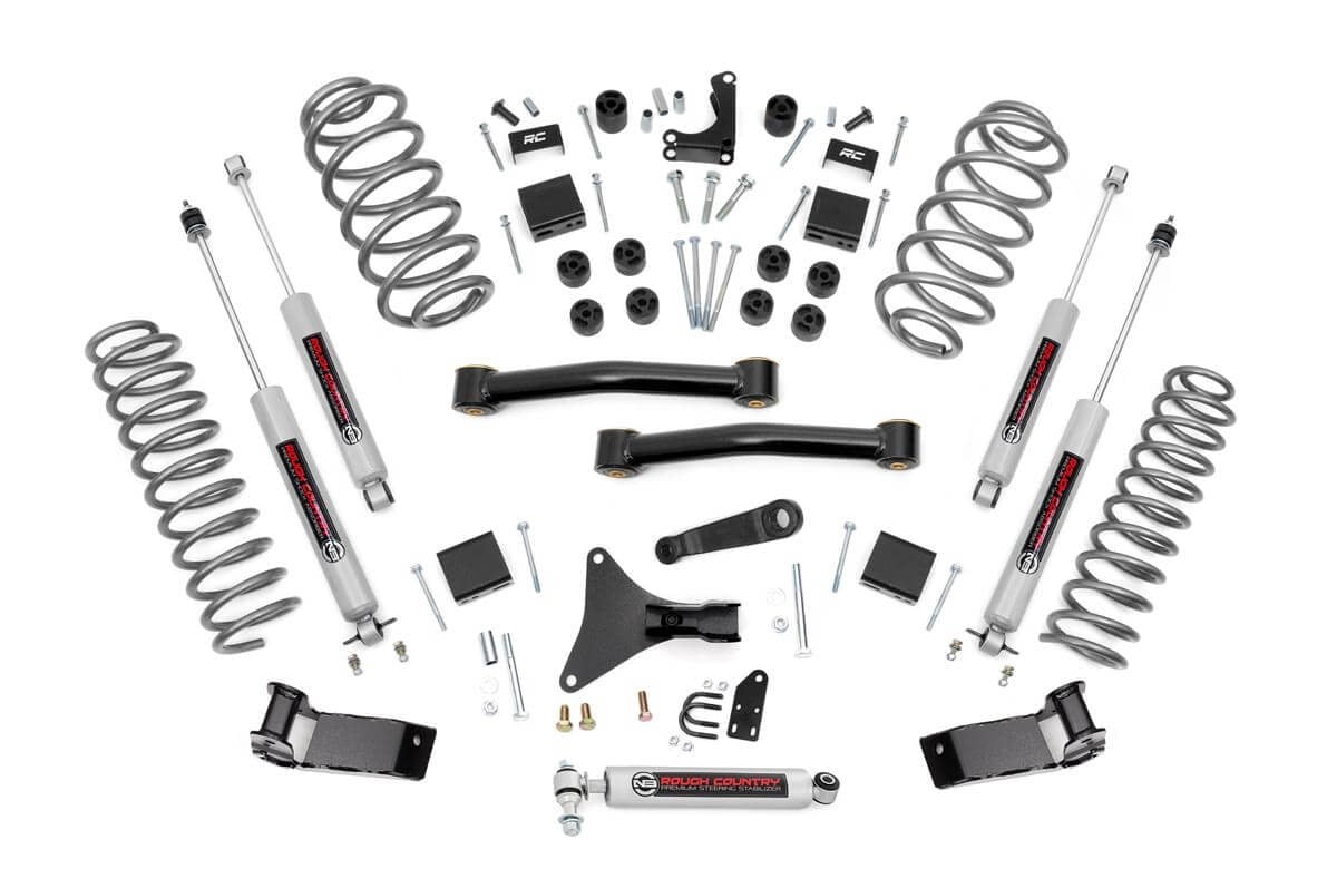 Rough Country 4 Inch Jeep Suspension Lift Kit 99-04 Grand Cherokee WJ