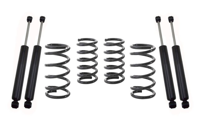 MaxTrac 65-72 Chevrolet C10 2WD 2in/4in Lowering Coil Kit