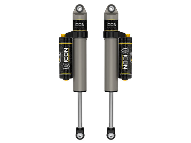 ICON 2021+ Ford F150 2WD 0-1in Lift Rear V.S. 2.5 Alum. Series Shocks Piggyback Res. w/ CDCV - Pair