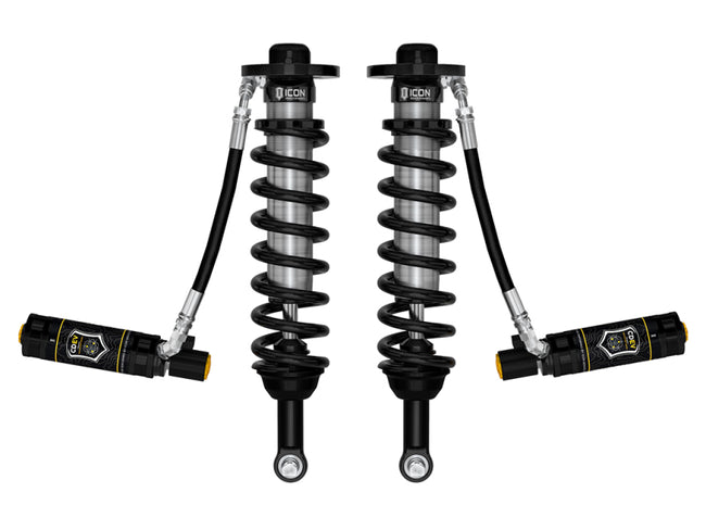 ICON 2021+ Ford F150 2WD 0-3in Lift Front V.S. 2.5 Series Coilovers Extended Travel RR w/ CDEV -Pair