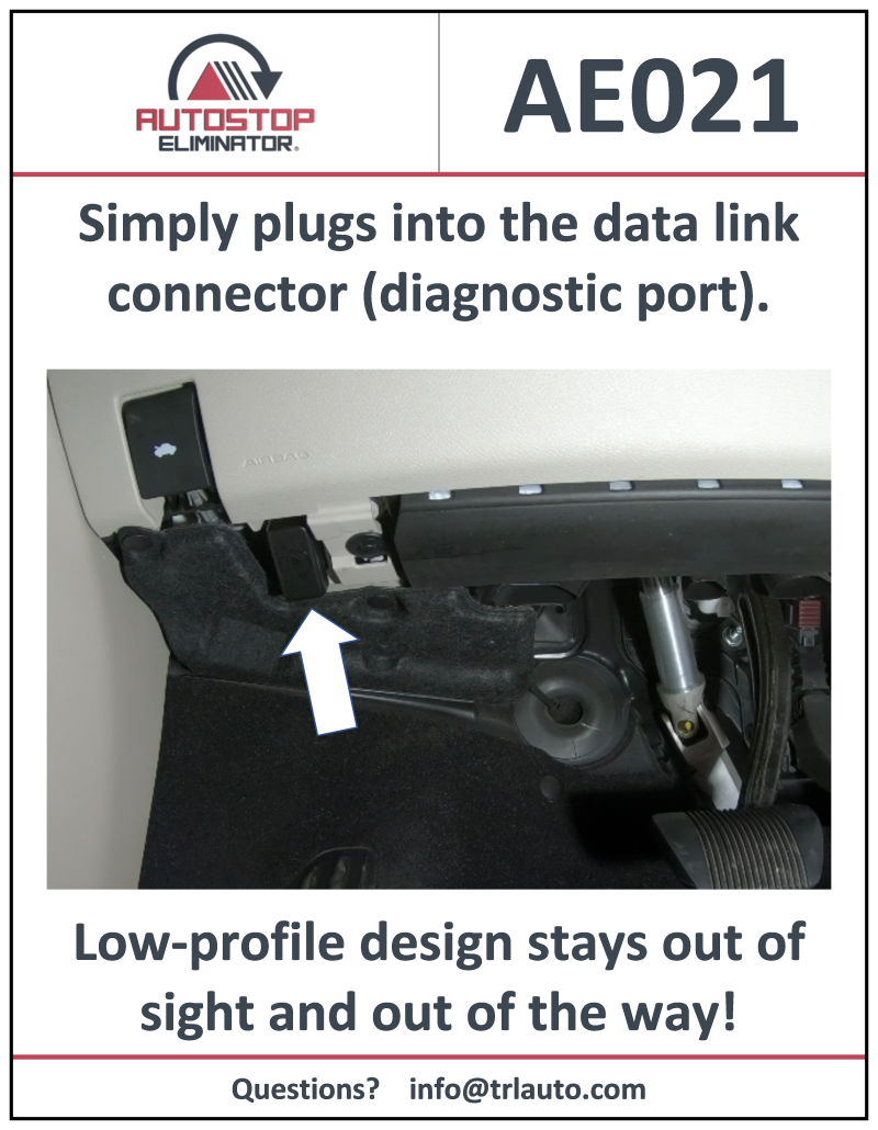 2017 Chrysler Pacifica Autostop Eliminator