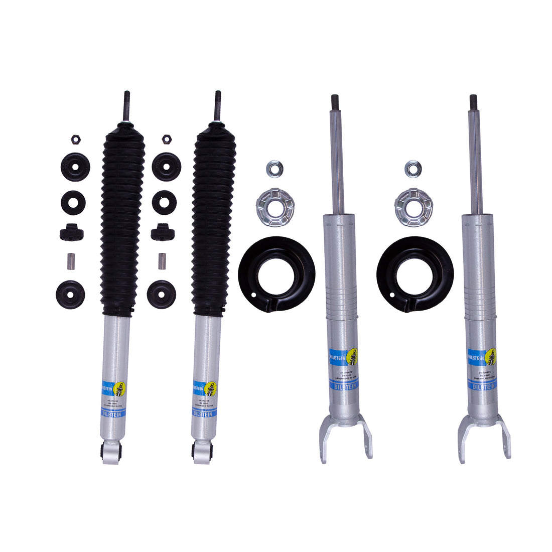 Stage 1 Package Bilstein 2019-2024 Ram 1500 4WD Without Air Suspension 5100 Series Front And Rear Shocks 0-2" Front Lift