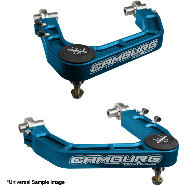 Camburg Ford Bronco 21-24 KINETIK V2 Performance Billet Uniball Upper Arms (King Blue)