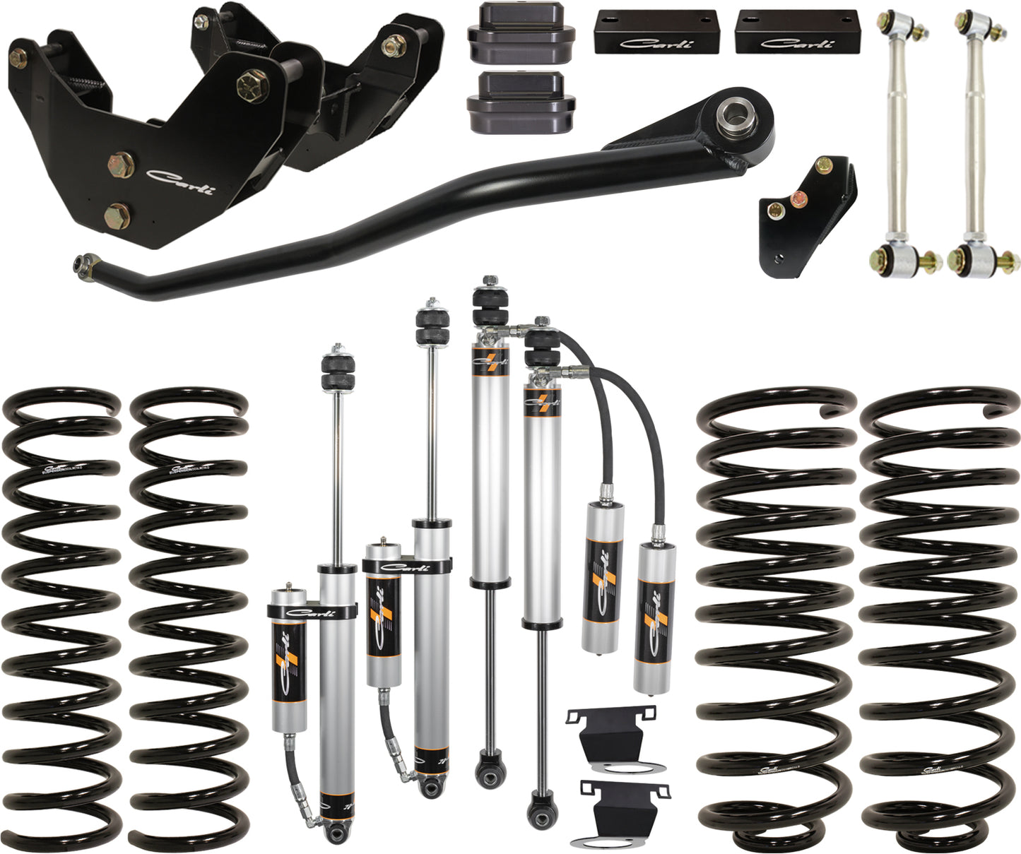 CARLI 2014-2023 Ram 2500 4x4 Diesel With Rear Coils 3.25" Backcountry Lift Kit