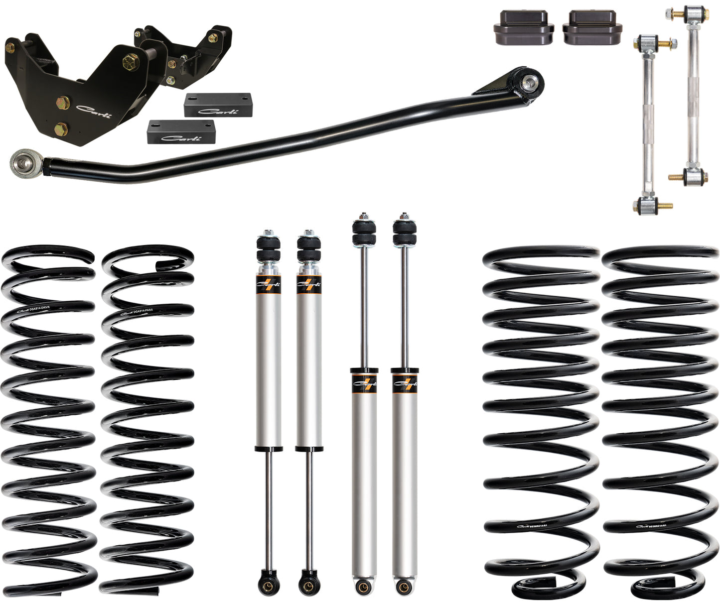 CARLI 2014-2018 Ram 2500 4x4 HEMI 3" Commuter Lift Kit