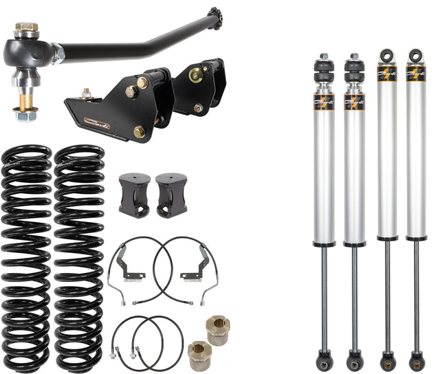 CARLI 2023-2026 Ford F-250 F-350 Super Duty 4x4 Diesel 5.5" Commuter Lift Kit