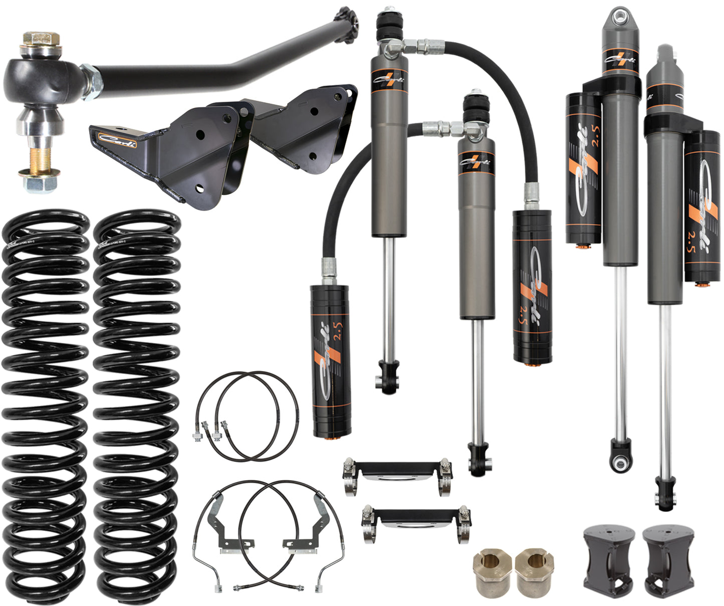 CARLI 2023-2024 Ford F-250 F-350 Super Duty 4x4 Diesel 5.5" Pathfinder Lift kit