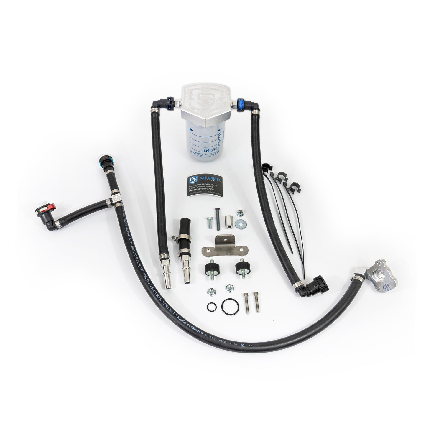 S&S Diesel 2011-2025 6.7L Ford Power Stroke CP4 Disaster Prevention Kit