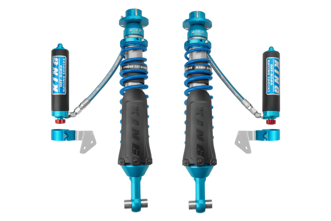 King Shocks 2021 Ford Bronco Rear 2.5 Dia Remote Reservoir Shock w/Adjusters (Pair)