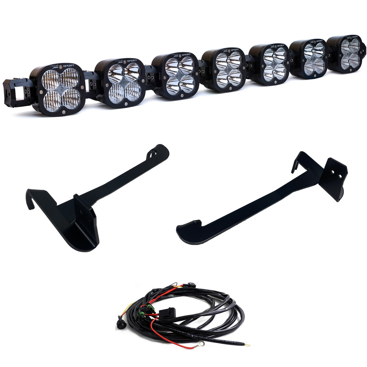 Baja Designs Ram 2019-2022 Ram 2500 / 3500 7 XL Linkable Bumper Light Kit