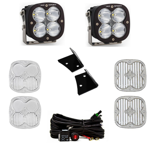 Baja Designs 07-17 Jeep Wrangler JK XL Sport A-Pillar Kit