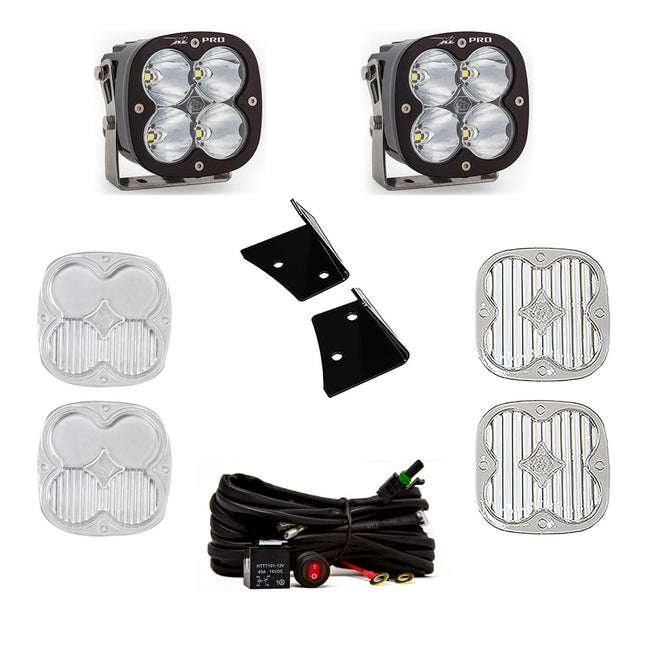 Baja Designs 07-18 Jeep Wrangler JK XL Pro Spot A-Pillar Kit