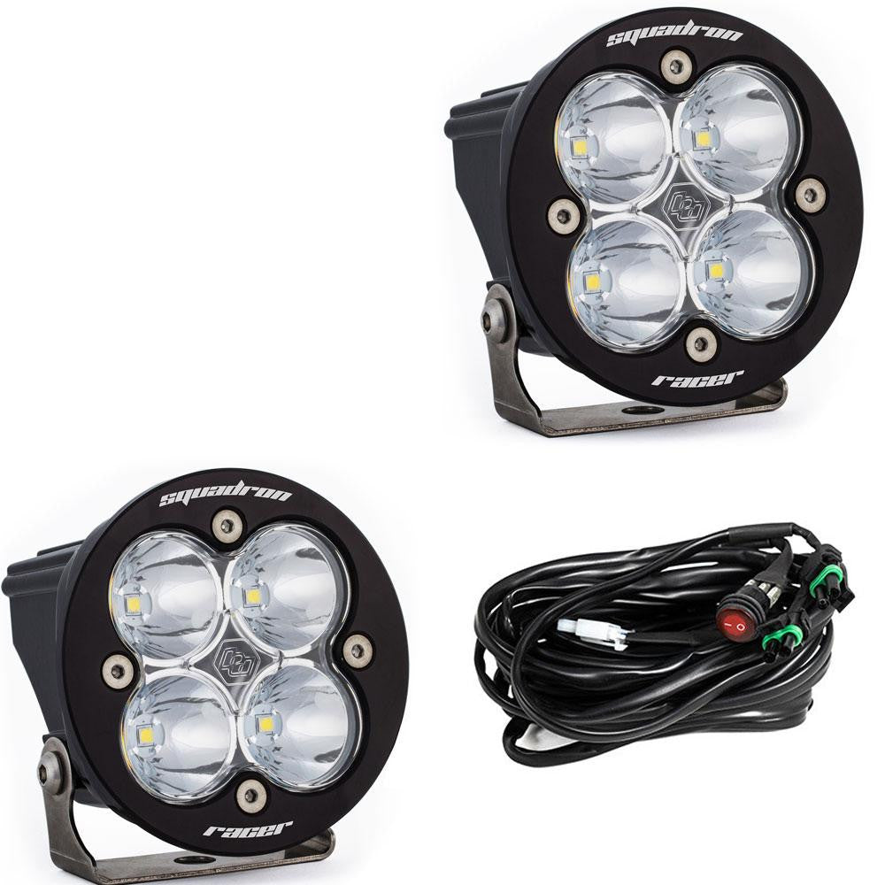 Baja Designs Squadron R Racer Edition Spot LED Light Pods - Clear