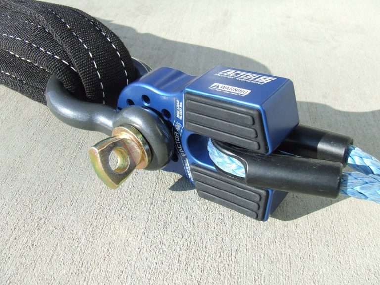 FACTOR 55 FlatLink Winch Shackle Blue