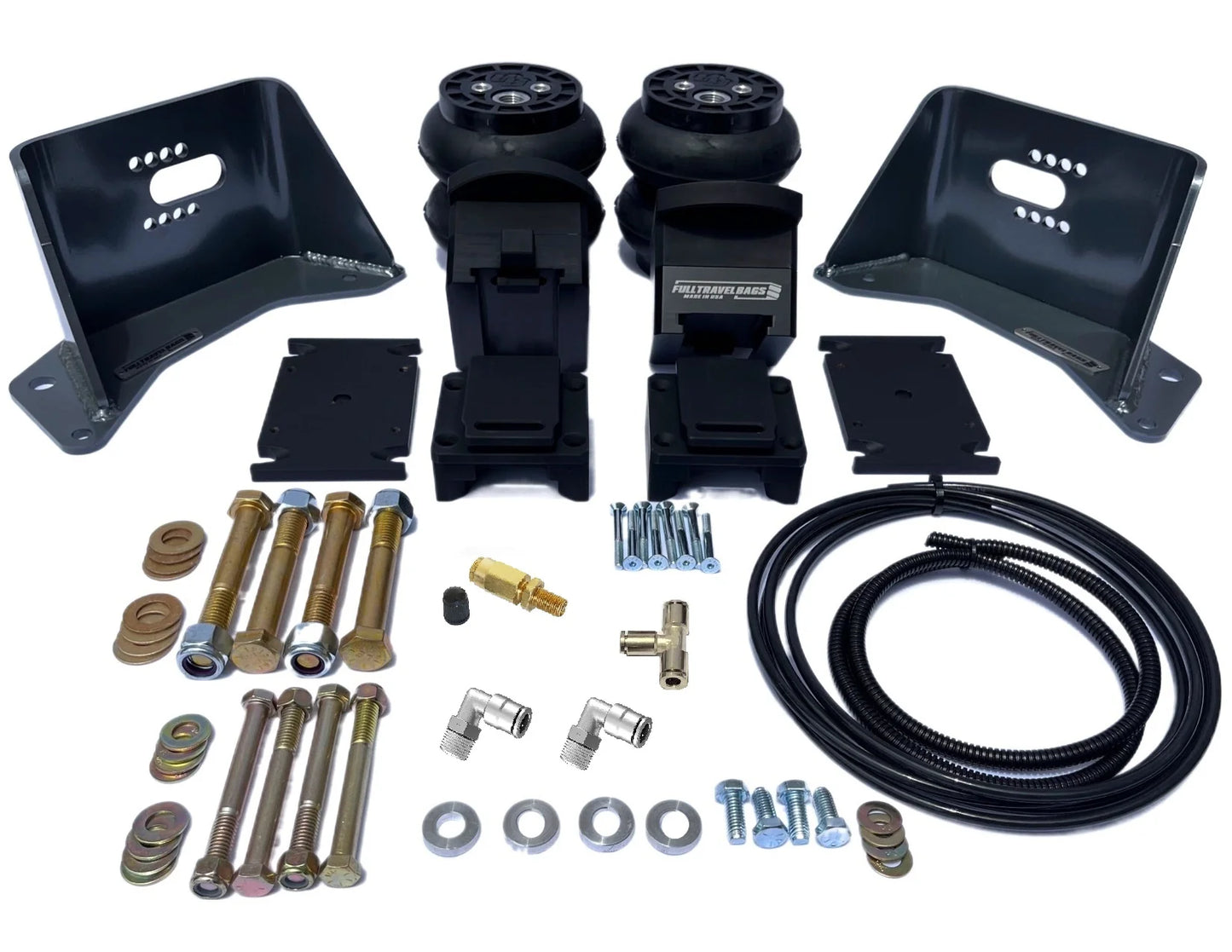 Full Travel Bags 2023+ F250, F350 Super Duty Detachable Long Travel Air Bags