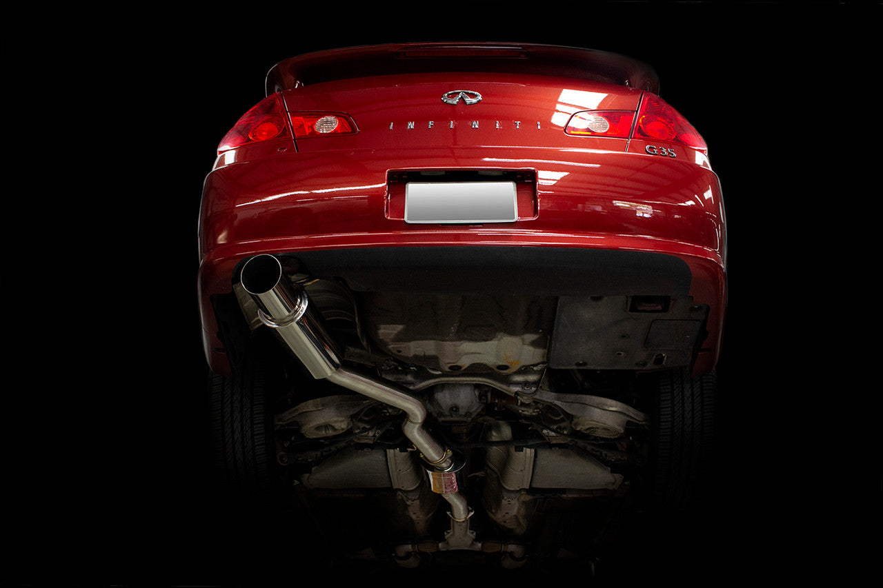 ISR Performance GT Single Exhaust - Infiniti G35 Sedan 03-04