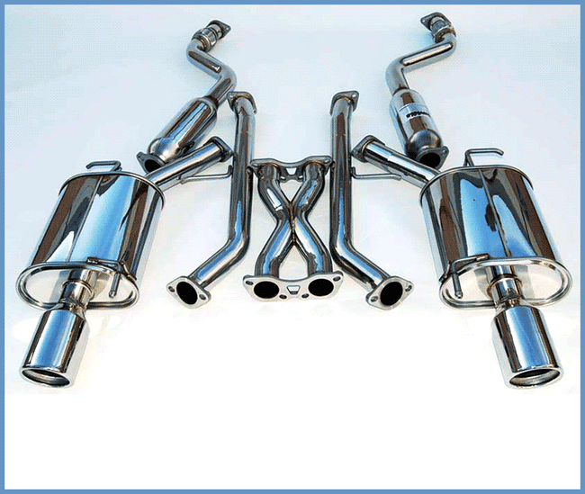 Invidia 07+ Infiniti G35/G37 Sedan 4dr Q300 Stainless Steel Tip Cat-back Exhaust