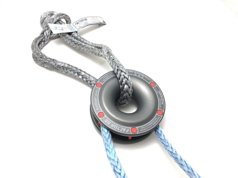 FACTOR 55 Rope Retention Pulley And Standard Duty Soft Shackle Combo