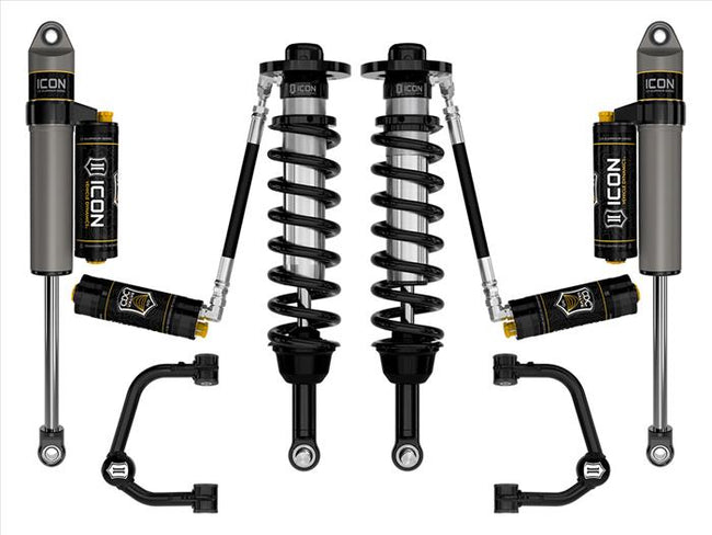 ICON 21-25 Ford F-150 4WD 2.75-3.5in Stage 4 Suspension System w/ Tubular UCA