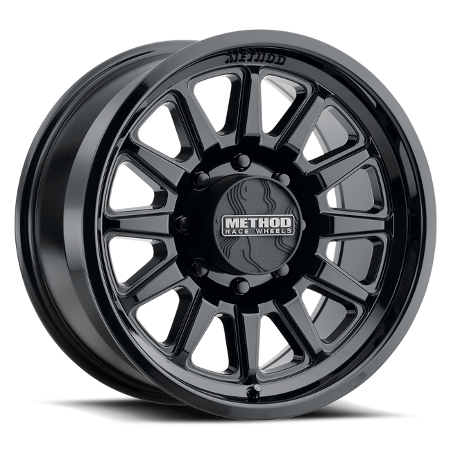 Method MR323 18x9 +12mm Offset 8x170 130.81mm CB Gloss Black Wheel