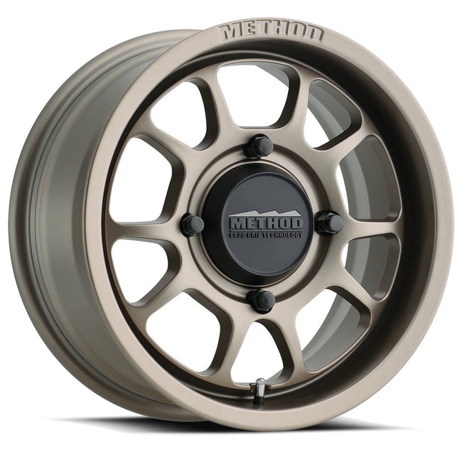 Method MR409 Bead Grip 15x7 5+2 38mm Offset 5x4.5 72 CB Steel Grey Wheel