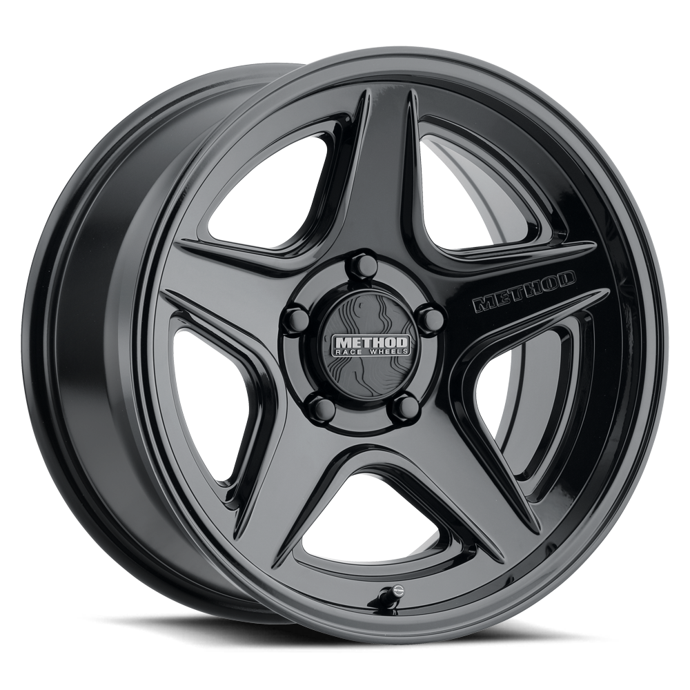 Method MR319 17x8.5 5x127 BP 71.5mm CB 0mm Offset - Gloss Black Wheel