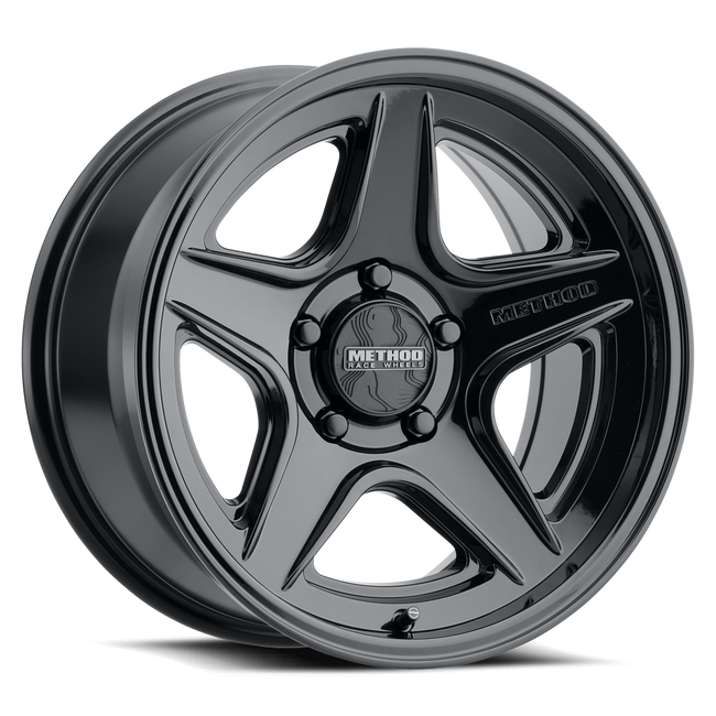 Method MR319 17x8.5 5x127 BP 71.5mm CB 0mm Offset - Gloss Black Wheel