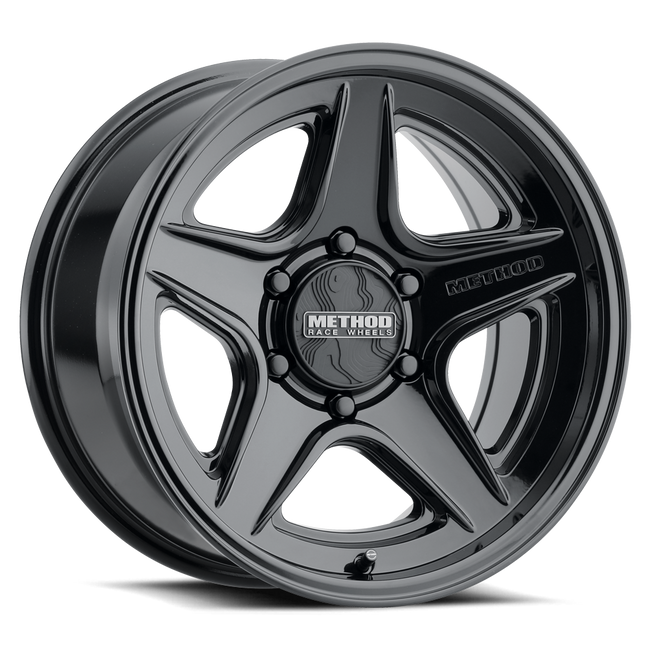 Method MR319 18x8.5 6x135 BP 40mm Offset 6.3in BS 87mm Bore Gloss Black Wheel