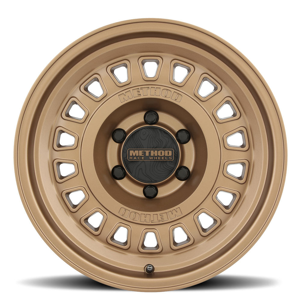 Method MR320 17x8.5 0mm Offset 6x135BP 87mm CB 4.72in BS Method Bronze Wheel