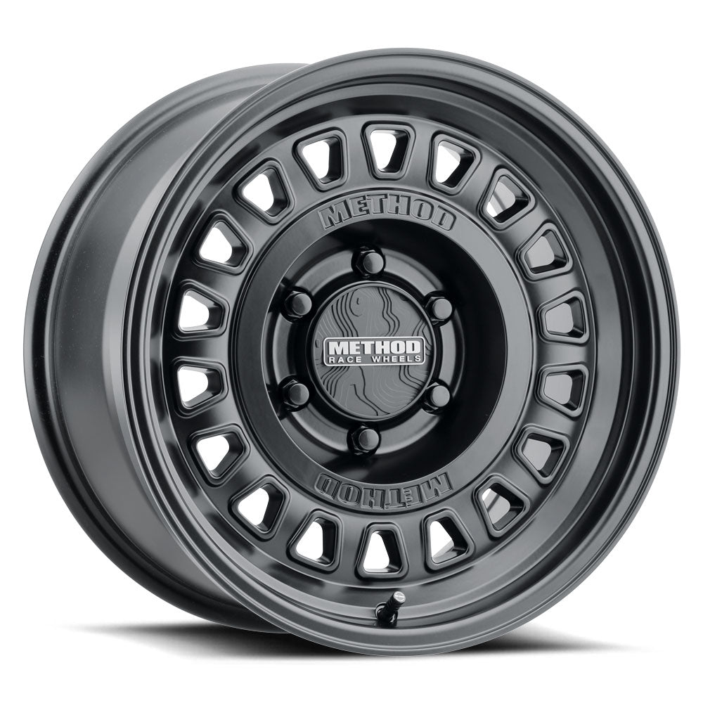 Method MR320 17x8.5 0mm Offset 6x135 BP 135mm CB 4.72in BS Matte Black Wheel