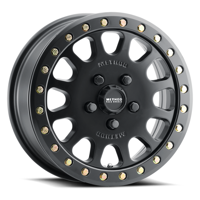 Method MR401 UTV Beadlock 15x7 5+2 38mm Offset 5x4.5 72 CB Matte Black Wheel