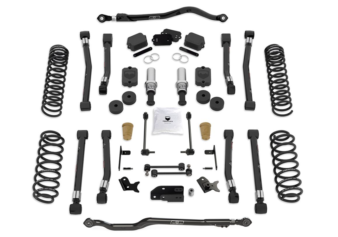 TeraFlex 2018-2025 Jeep Wrangler JL 2 Door 2.5” Alpine RT2 Short Arm Suspension System