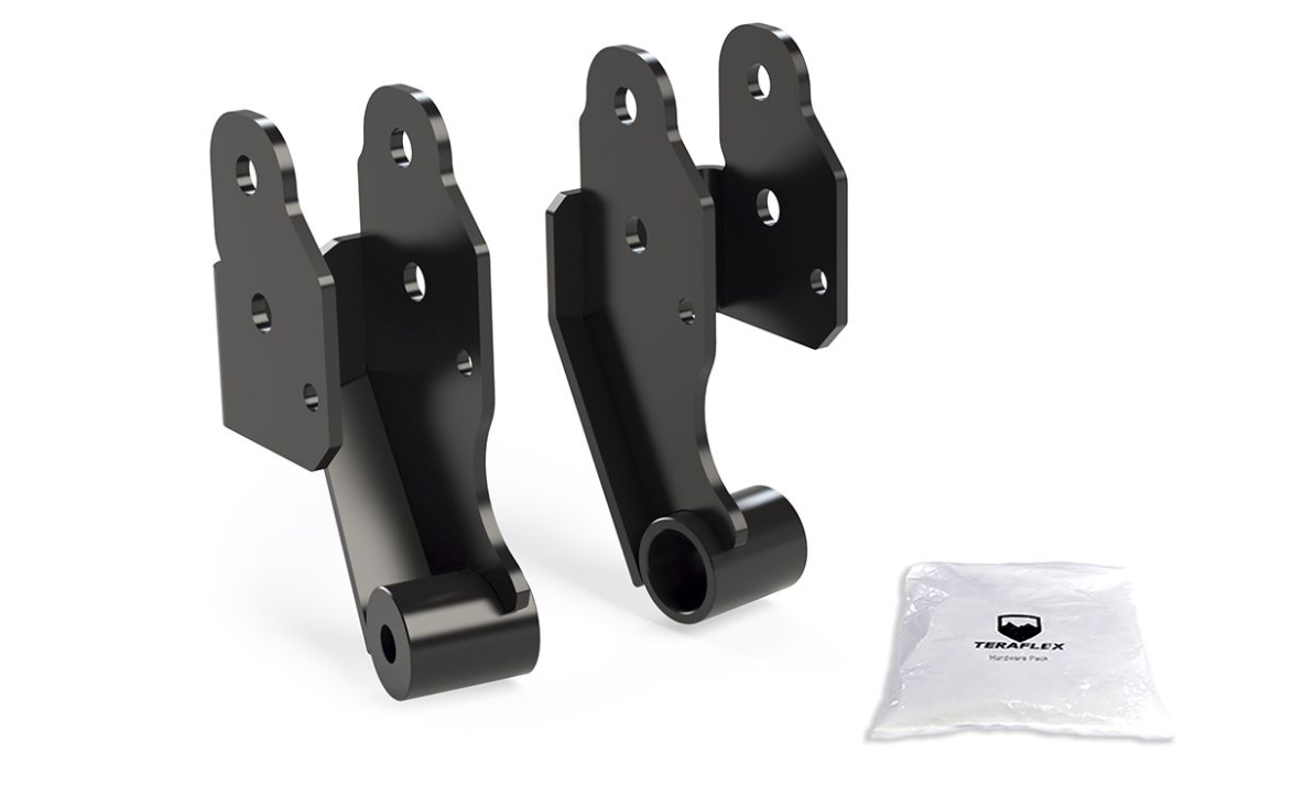 TeraFlex JT: Extended-Travel Axle Bracket Kit – Rear Upper Control Arms (1”+ Rear Lift)