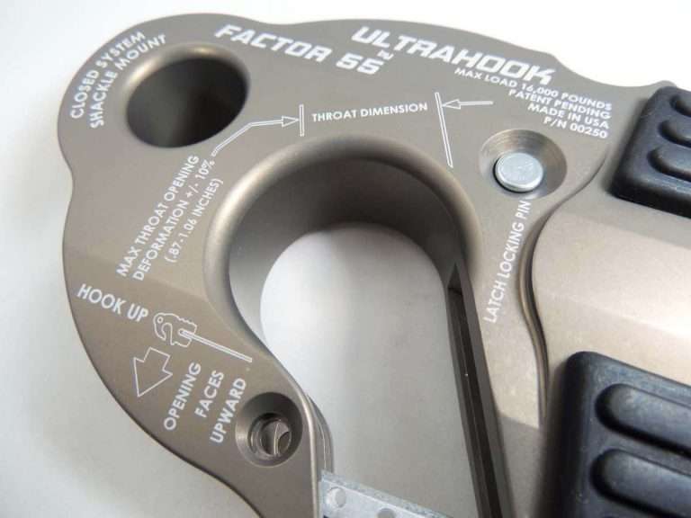 FACTOR 55 UltraHook Winch Hook Gray