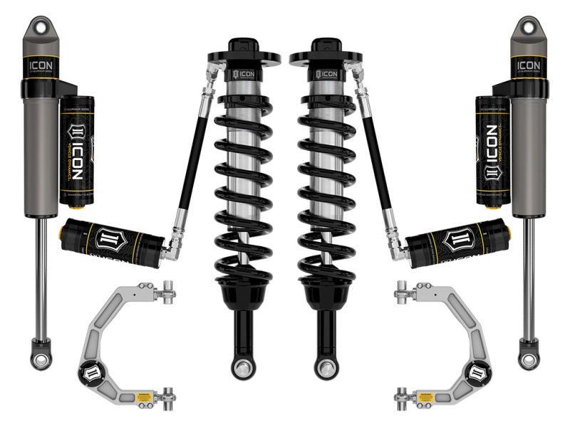 ICON 21-24 Ford F150 4WD 2.75-3.5in Stage 3 Suspension System - Billet UCA